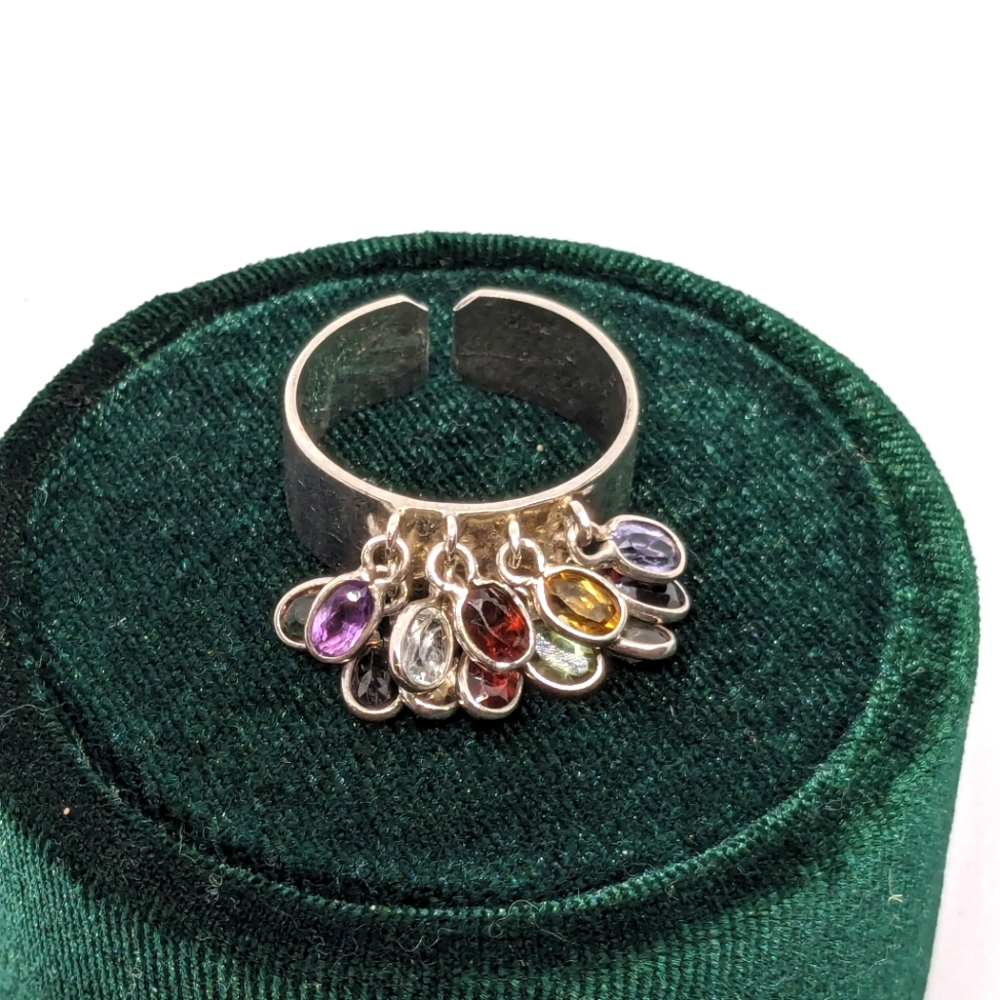 Adjustable Rainbow Ring